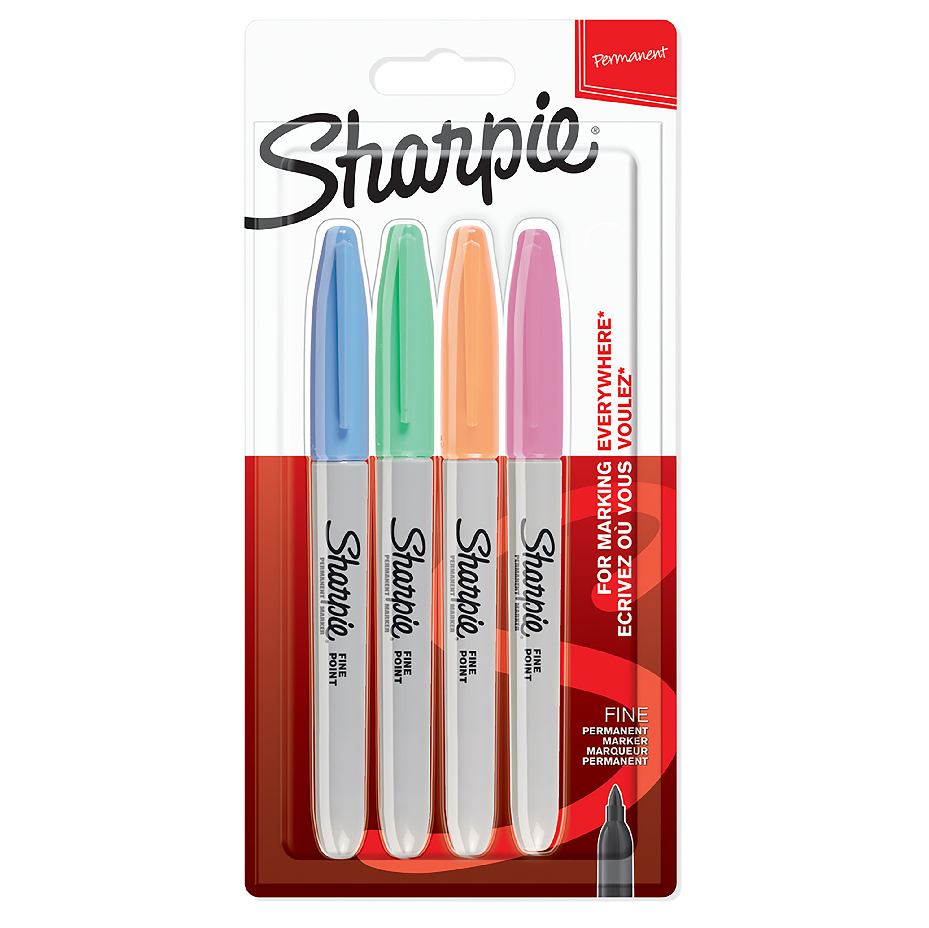 SHARPIE MARKERS PASTEL 4PK (2065402)